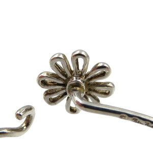 美品 ティファニー デイジーフラワー パロマピカソ シルバー925 バングル 0134【中古】TIFFANY&Co.