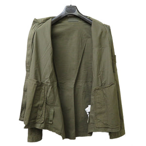 新品同様 ストーンアイランド ゴースト カーキ ジップ ブルゾン ミリタリージャケット 0146 【中古】 STONE ISLAND メンズ