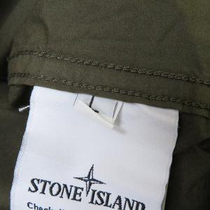 新品同様 ストーンアイランド ゴースト カーキ ジップ ブルゾン ミリタリージャケット 0146 【中古】 STONE ISLAND メンズ