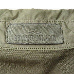 新品同様 ストーンアイランド ゴースト カーキ ジップ ブルゾン ミリタリージャケット 0146 【中古】 STONE ISLAND メンズ