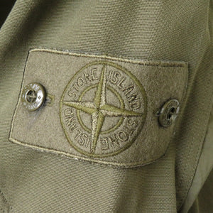 新品同様 ストーンアイランド ゴースト カーキ ジップ ブルゾン ミリタリージャケット 0146 【中古】 STONE ISLAND メンズ