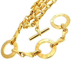 セリーヌ サークル ゴールド チェーン ベルト 0039【中古】CELINE