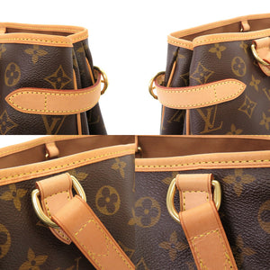 美品 ルイ ヴィトン モノグラム バティニョール オリゾンタル M51154 トートバッグ バッグ LV 0046 【中古】 LOUIS VUITTON
