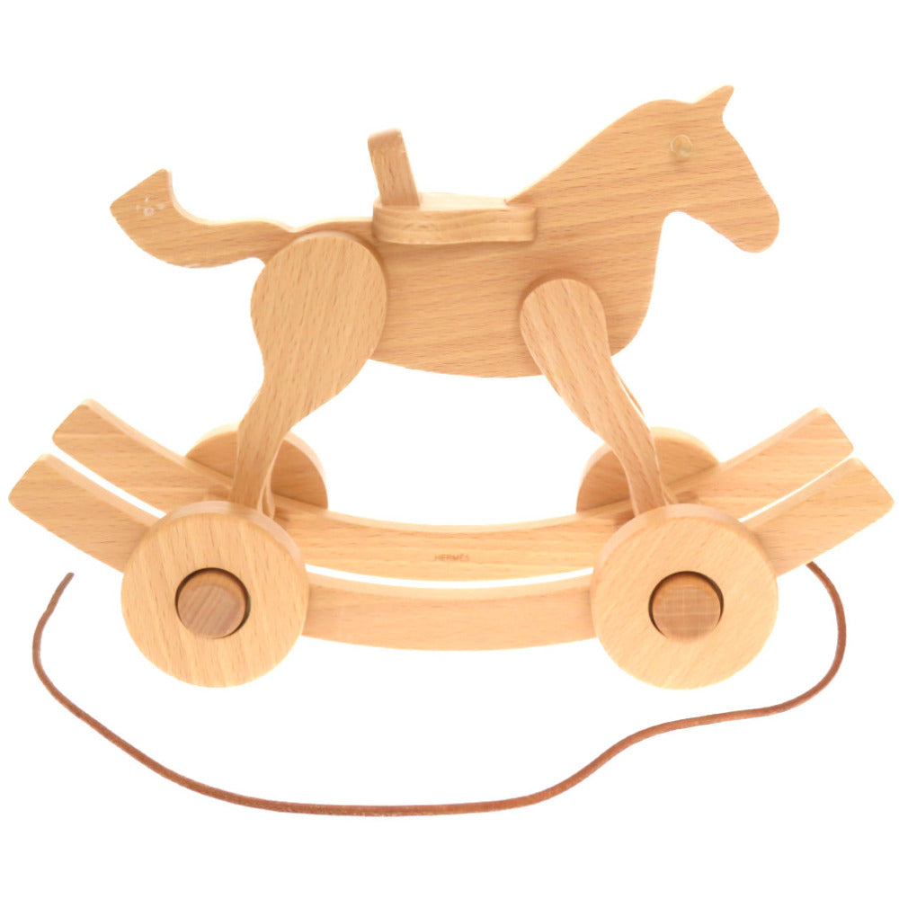 エルメス シュバル ア ルーレット スピリット 木馬 おもちゃ玩具 ウッド 0052【中古】HERMES