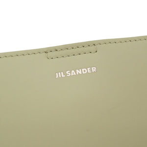 美品 ジルサンダー タングル ミディアム JSWQ853172 レザー グリーン 薄緑 ショルダーバッグ 0061【中古】JILSANDER