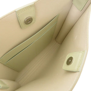 美品 ジルサンダー タングル ミディアム JSWQ853172 レザー グリーン 薄緑 ショルダーバッグ 0061【中古】JILSANDER