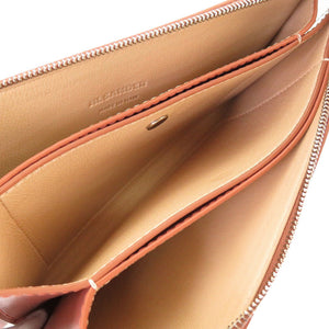 未使用 ジルサンダー TOOTIE JSPP840084 レザー ピンク クラッチバッグ 0071【中古】JILSANDER