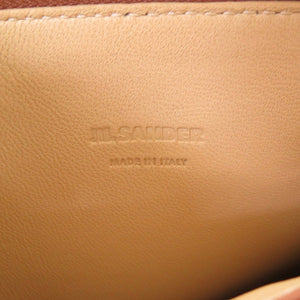 未使用 ジルサンダー TOOTIE JSPP840084 レザー ピンク クラッチバッグ 0071【中古】JILSANDER