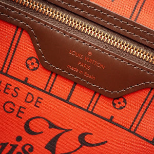 美品 ルイヴィトン ダミエ ネヴァーフルMM N51105 トートバッグ LV 0073【中古】LOUIS VUITTON