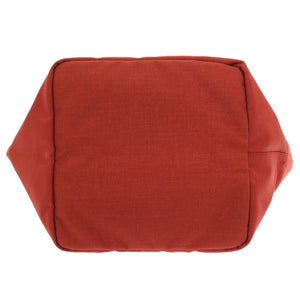 新品同様 エルベシャプリエ コーデュラ 舟型 ナイロン レッド ブラウン 赤 茶 トートバッグ 0077【中古】Herve Chapelier