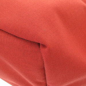 新品同様 エルベシャプリエ コーデュラ 舟型 ナイロン レッド ブラウン 赤 茶 トートバッグ 0077【中古】Herve Chapelier