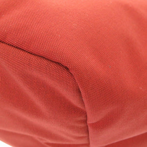 新品同様 エルベシャプリエ コーデュラ 舟型 ナイロン レッド ブラウン 赤 茶 トートバッグ 0077【中古】Herve Chapelier