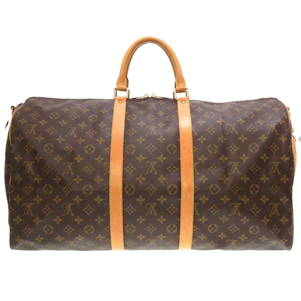 美品 ルイ ヴィトン モノグラム キーポルバンドリエール55 M41414 ボストンバッグ バッグ LV 0089 【中古】 LOUIS VUITTON メンズ