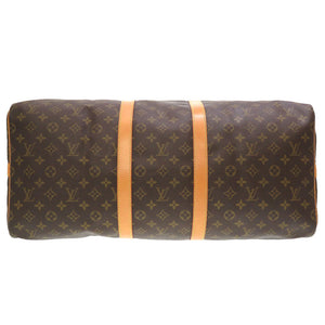 美品 ルイ ヴィトン モノグラム キーポルバンドリエール55 M41414 ボストンバッグ バッグ LV 0089 【中古】 LOUIS VUITTON メンズ