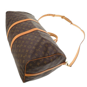 美品 ルイ ヴィトン モノグラム キーポルバンドリエール55 M41414 ボストンバッグ バッグ LV 0089 【中古】 LOUIS VUITTON メンズ