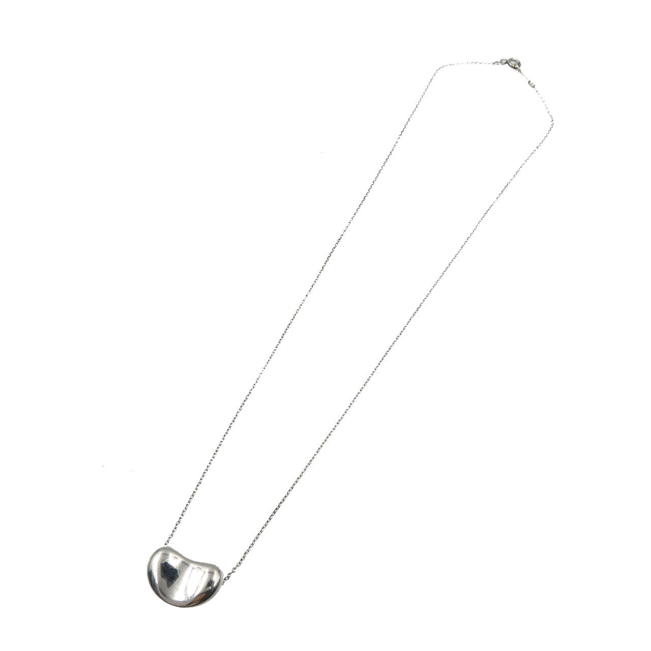ティファニー エルサ・ペレッティ ビーン シルバー925 ネックレス 0108【中古】TIFFANY&Co.