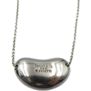 ティファニー エルサ・ペレッティ ビーン シルバー925 ネックレス 0108【中古】TIFFANY&Co.