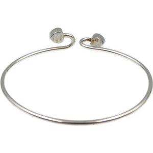 ティファニー ダブルハートフック シルバー925 K18イエローゴールド ブレスレット 0109【中古】TIFFANY&Co.