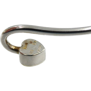 ティファニー ダブルハートフック シルバー925 K18イエローゴールド ブレスレット 0109【中古】TIFFANY&Co.