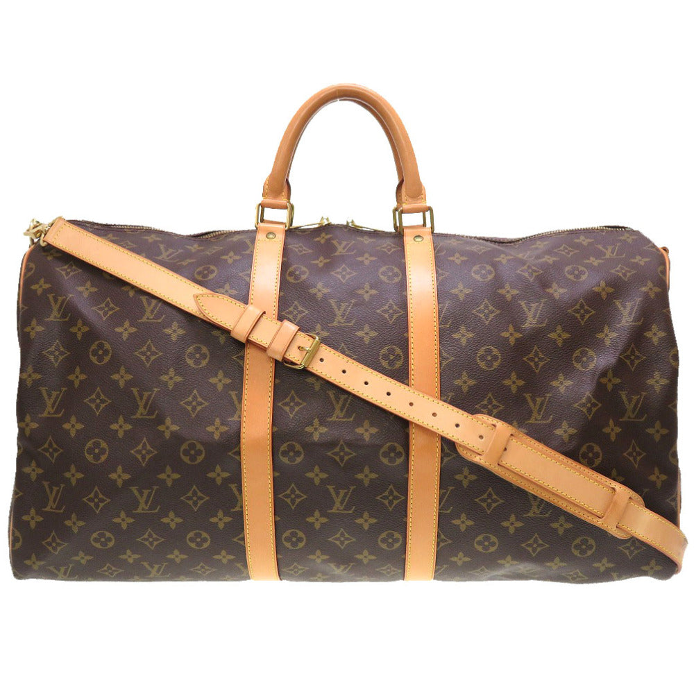 美品 ルイ ヴィトン モノグラム キーポルバンドリエール55 M41414 ボストンバッグ バッグ LV 0116 【中古】 LOUIS VUITTON メンズ