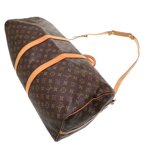 美品 ルイ ヴィトン モノグラム キーポルバンドリエール55 M41414 ボストンバッグ バッグ LV 0116 【中古】 LOUIS VUITTON メンズ