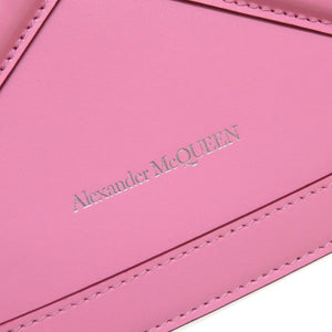 新品同様 アレキサンダーマックイーン レザー ピンク レッド 赤 スマホショルダー ショルダーバッグ 0127【中古】Alexander McQUEEN