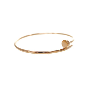 新品同様 カルティエ ジュスト アンクル K18PG ブレスレット サイズ18 750 ピンクゴールド ジュエリー アクセサリー 0129【中古】CARTIER