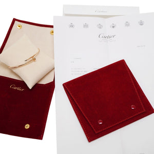 新品同様 カルティエ ジュスト アンクル K18PG ブレスレット サイズ18 750 ピンクゴールド ジュエリー アクセサリー 0129【中古】CARTIER