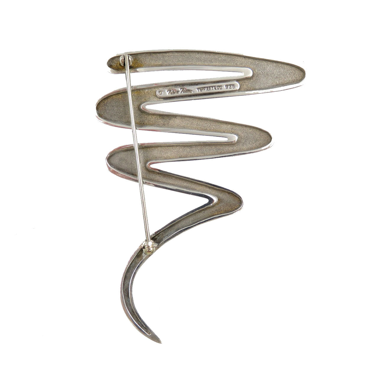 ティファニー パロマ・ピカソ スクリブル シルバー925 ブローチ 0132【中古】TIFFANY&Co.