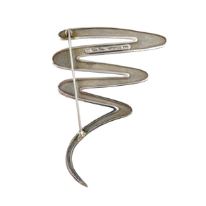 ティファニー パロマ・ピカソ スクリブル シルバー925 ブローチ 0132【中古】TIFFANY&Co.