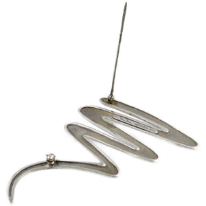 ティファニー パロマ・ピカソ スクリブル シルバー925 ブローチ 0132【中古】TIFFANY&Co.