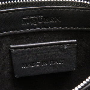 美品 アレキサンダー マックイーン ヒロインバッグ レザー ブラック 2WAY ハンドバッグ バッグ 黒 0134 【中古】 Alexander McQueen