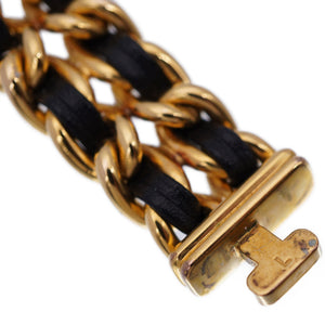 美品 シャネル プルミエール H0001 クオーツ 腕時計 ゴールド/ブラック 黒文字盤 0140【中古】CHANEL レディース