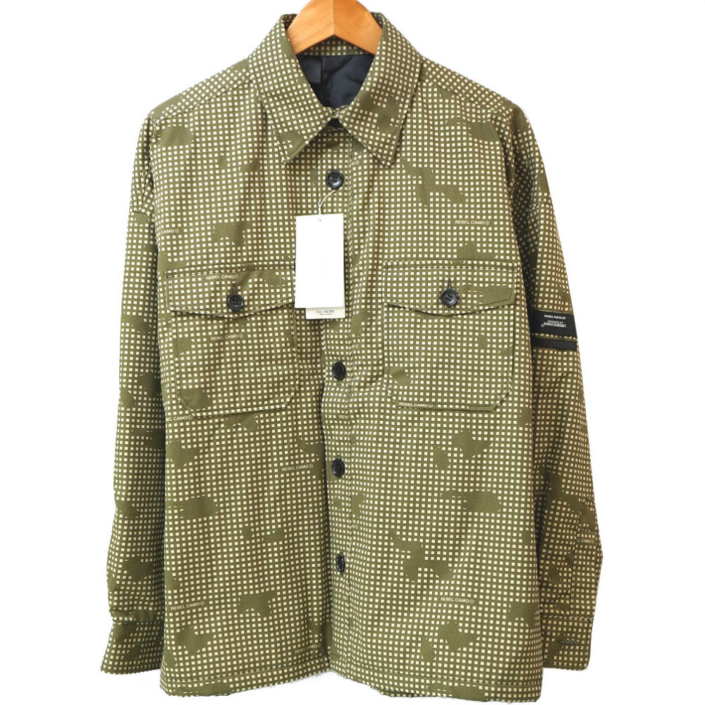 未使用 アンダーカバー × ミスターハリウッド カーキチェック REBEL CAMO ジャケット サイズ36 カーキ 0011【中古】UNDERCOVER N.HOOLYWOOD メンズ