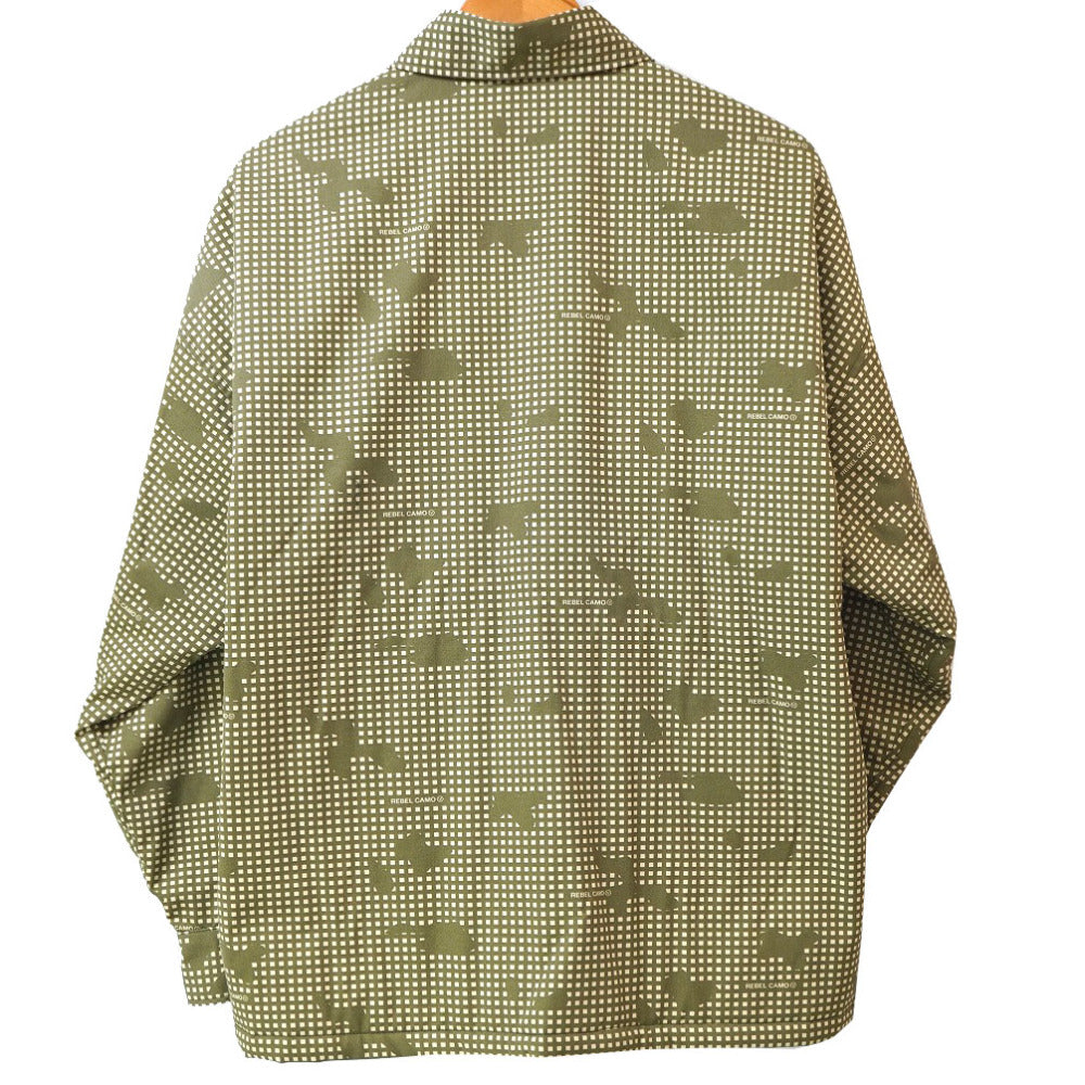 未使用 アンダーカバー × ミスターハリウッド カーキチェック REBEL CAMO ジャケット サイズ36 カーキ 0011【中古】UNDERCOVER N.HOOLYWOOD メンズ