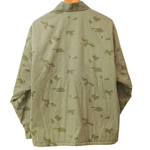 未使用 アンダーカバー × ミスターハリウッド カーキチェック REBEL CAMO ジャケット サイズ36 カーキ 0011【中古】UNDERCOVER N.HOOLYWOOD メンズ