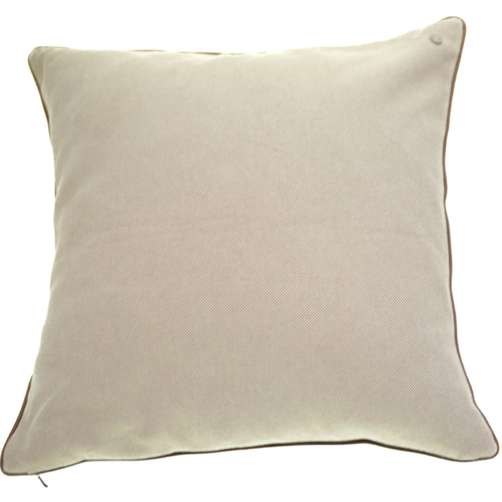 エルメス 虎 刺繍 クッション タイガー セリエボタン 48cm×48cm トラ 0020【中古】HERMES