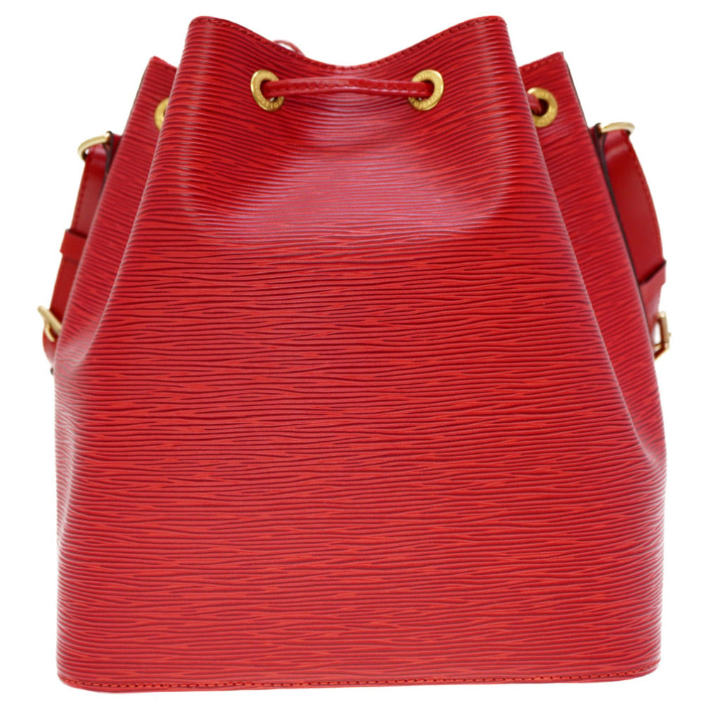 新品同様 ルイヴィトン エピ プチノエ M44107 ショルダーバッグ カスティリアンレッド 赤 LV 0021【中古】LOUIS VUITTON