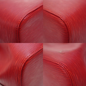 新品同様 ルイヴィトン エピ プチノエ M44107 ショルダーバッグ カスティリアンレッド 赤 LV 0021【中古】LOUIS VUITTON