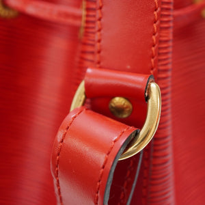 新品同様 ルイヴィトン エピ プチノエ M44107 ショルダーバッグ カスティリアンレッド 赤 LV 0021【中古】LOUIS VUITTON