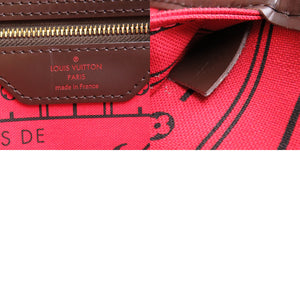 新品同様 ルイ ヴィトン ダミエ ネヴァーフルPM エベヌ Ｎ51109 トートバッグ バッグ LV 0026 【中古】 LOUIS VUITTON