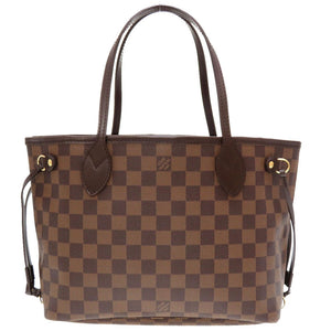 新品同様 ルイ ヴィトン ダミエ ネヴァーフルPM エベヌ Ｎ51109 トートバッグ バッグ LV 0026 【中古】 LOUIS VUITTON