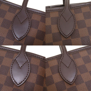 新品同様 ルイ ヴィトン ダミエ ネヴァーフルPM エベヌ Ｎ51109 トートバッグ バッグ LV 0026 【中古】 LOUIS VUITTON