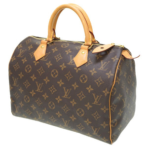 美品 ルイヴィトン モノグラム スピーディ30 M41108 ハンドバッグ LV 0043【中古】LOUIS VUITTON