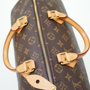 美品 ルイヴィトン モノグラム スピーディ30 M41108 ハンドバッグ LV 0043【中古】LOUIS VUITTON