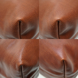 クロムハーツ FSトート クロスパッチ トートバッグ レザー ブラウン 0058【中古】CHROME HEARTS