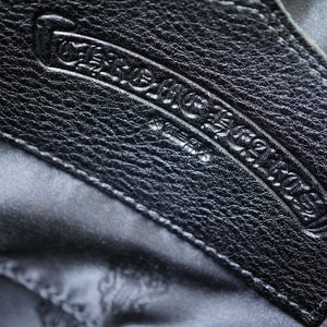 クロムハーツ FSトート クロスパッチ トートバッグ レザー ブラウン 0058【中古】CHROME HEARTS