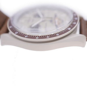 未使用 オメガ ムーンスウォッチ スピードマスター ミッション トゥ サターン SO33T100 クオーツ 腕時計 ナイロン/バイオセラミック/ベルクロ グレー 0067【中古】OMEGA ユニセックス