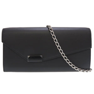 新品同様 カルティエ ジャンヌ トゥーサン レザー ブラック 黒 チェーン ウォレット ショルダーバッグ 0075【中古】Cartier