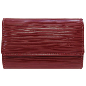 美品 ルイ ヴィトン エピ ミュルティクレ6 ルビー M6381M 6連 キーケース 0077 【中古】 LOUIS VUITTON